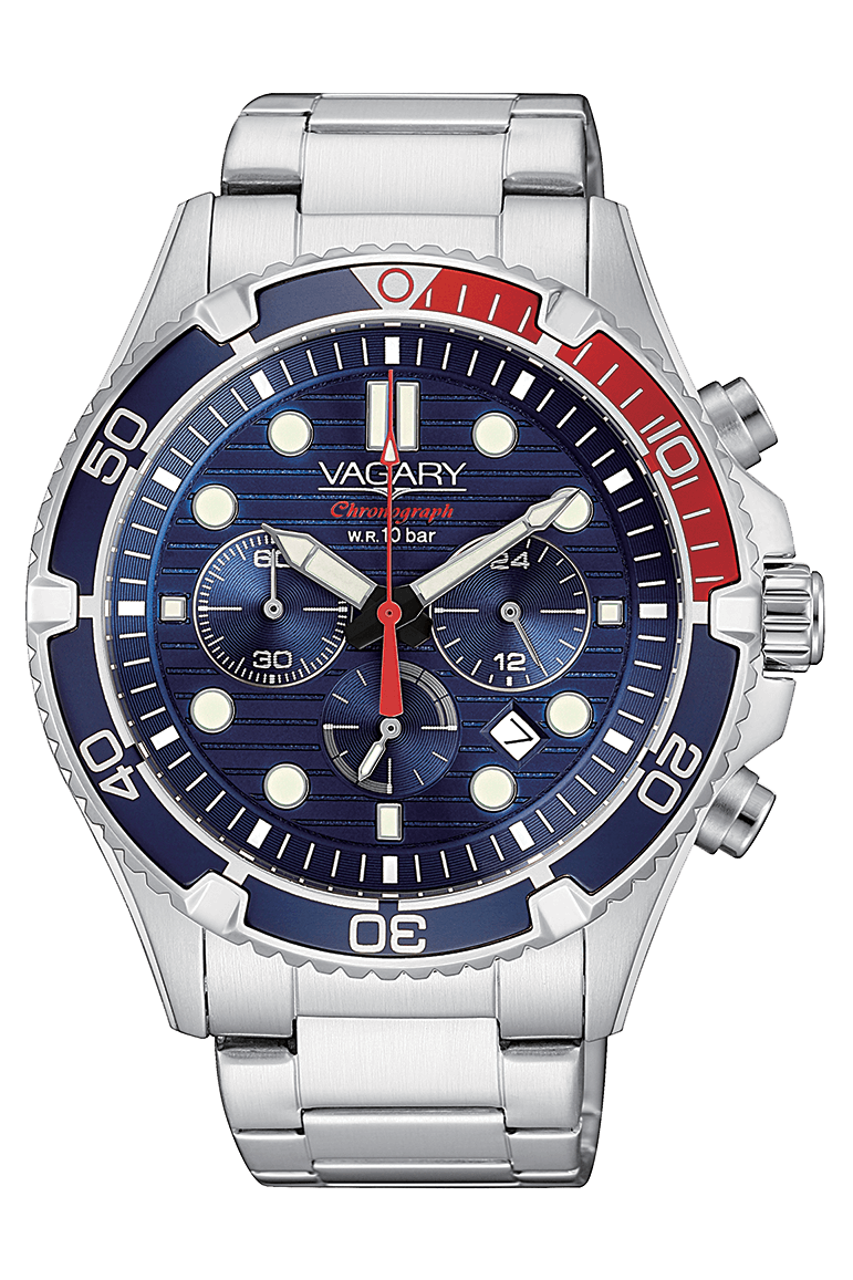 VAGARY OROLOGIO cronografo al quarzo da Uomo – Codice: IV4-314-71 –  L'Emporio dei Preziosi